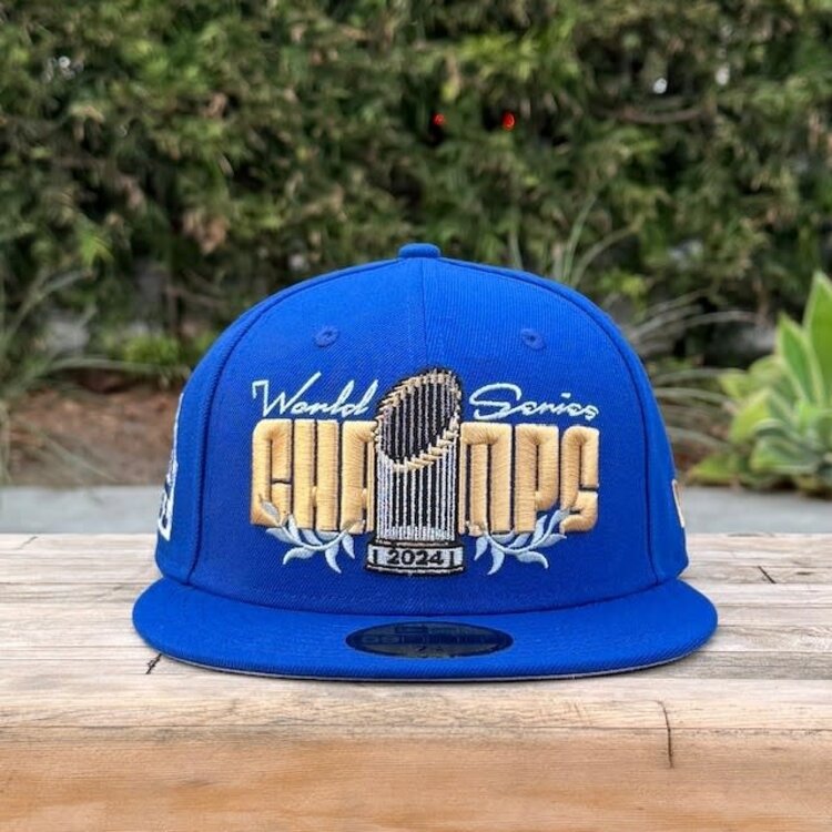 New Era LA Dodgers 2024 WS Champions Parade Royal Fitted