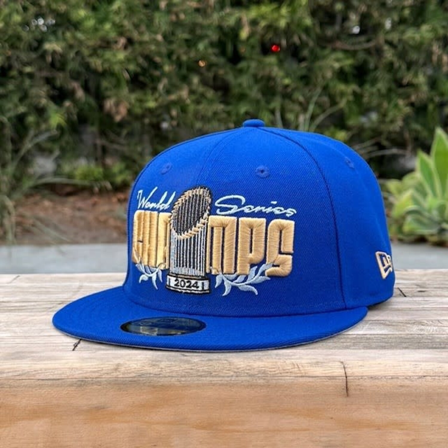 LA Dodgers 2024 WS Champions Parade Royal Fitted - The Locker Room