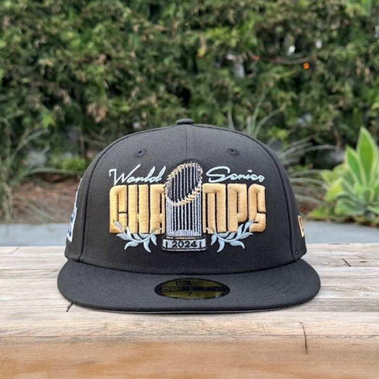 New Era LA Dodgers 2024 WS Champions Parade Black Fitted