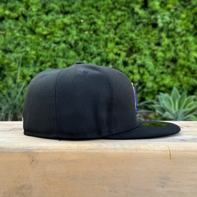New Era LA Dodgers Black Purple-Gold