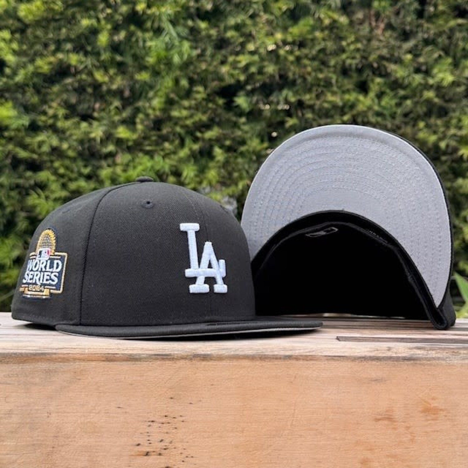 LA Dodgers Black White 2024 World Series SP - The Locker Room of
