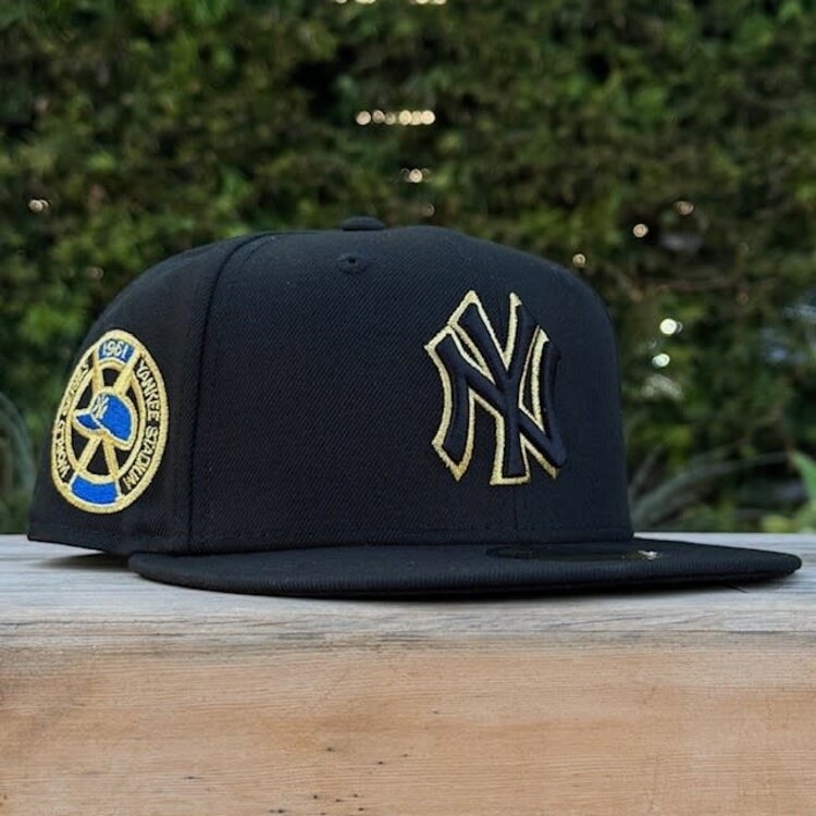 New Era NY Black Metallic Gold 1961 WS