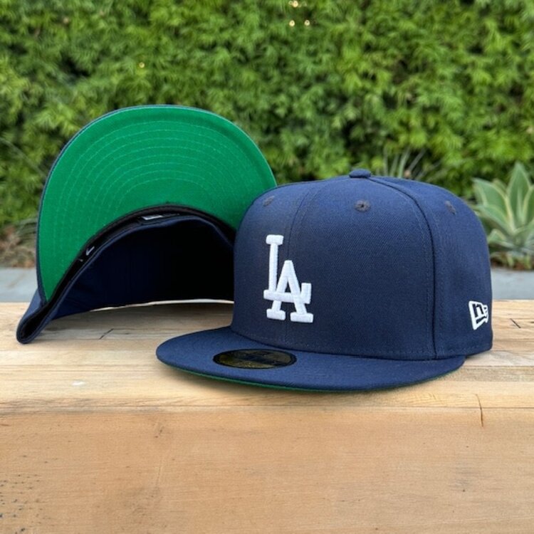 New Era LA Light Navy OG Green UV