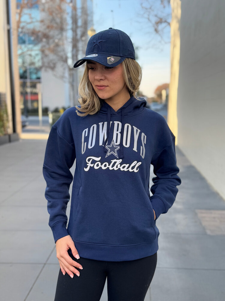 Fanatics Cowboys W Victory Script Pullover Hoodie