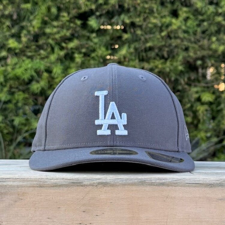 New Era LA Dodgers Dark Gray Low Pro Gray UV