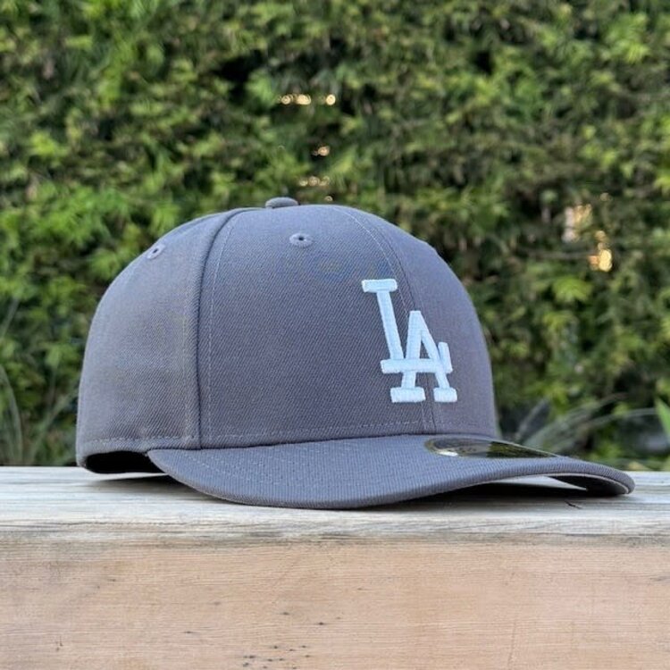 New Era LA Dodgers Dark Gray Low Pro Gray UV