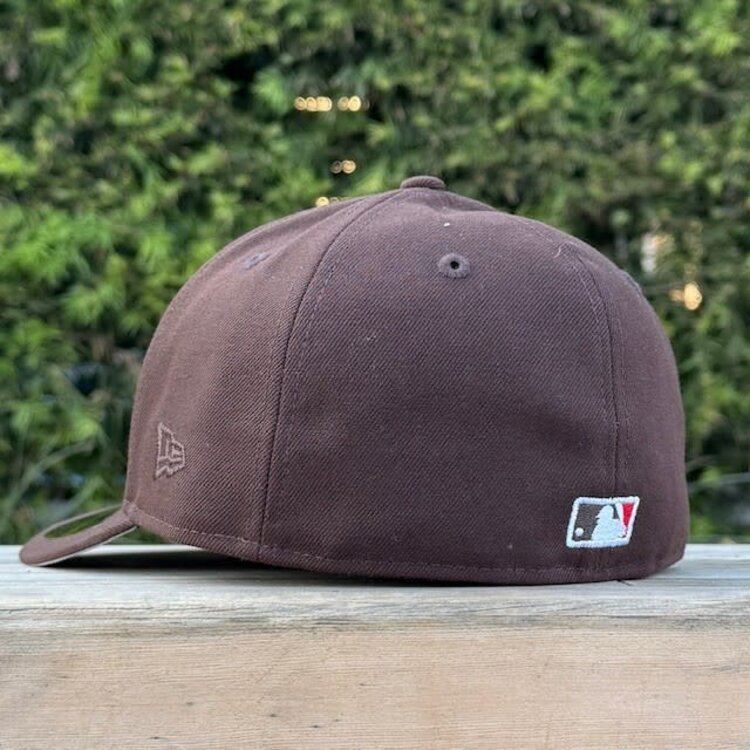 New Era LA Dodgers Dark Brown Low Pro Gray UV