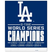 Wincraft LA Dodgers 2024 World Series Champions 50" x 60" Blanket