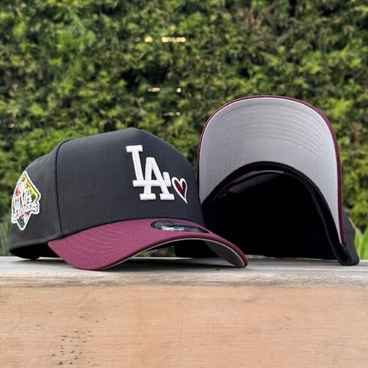 New Era LA Heart Black/Maroon Viva SP 940 A-Frame