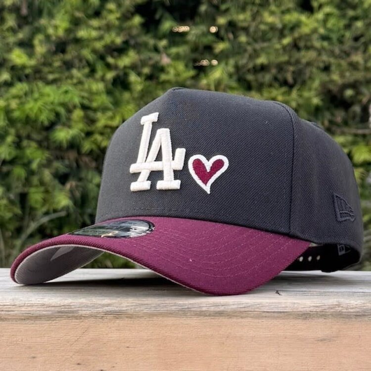 New Era LA Heart Black/Maroon Viva SP 940 A-Frame