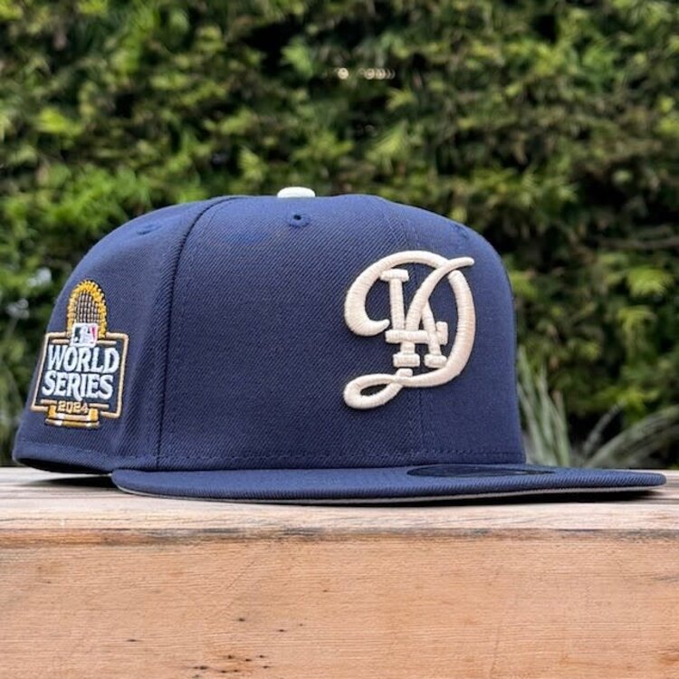 New Era LA City Connect Navy Ivory 2024 WS Side Patch 950 Snapback
