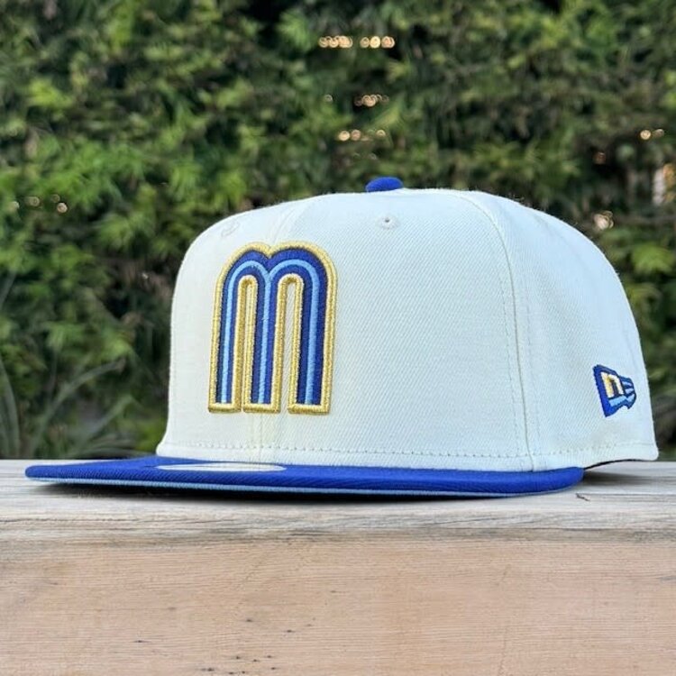 New Era Mexico Ivory/Royal "M" w/Flag