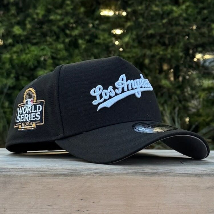 New Era Los Angeles Script Black White 2024 World Series SP 940 AF