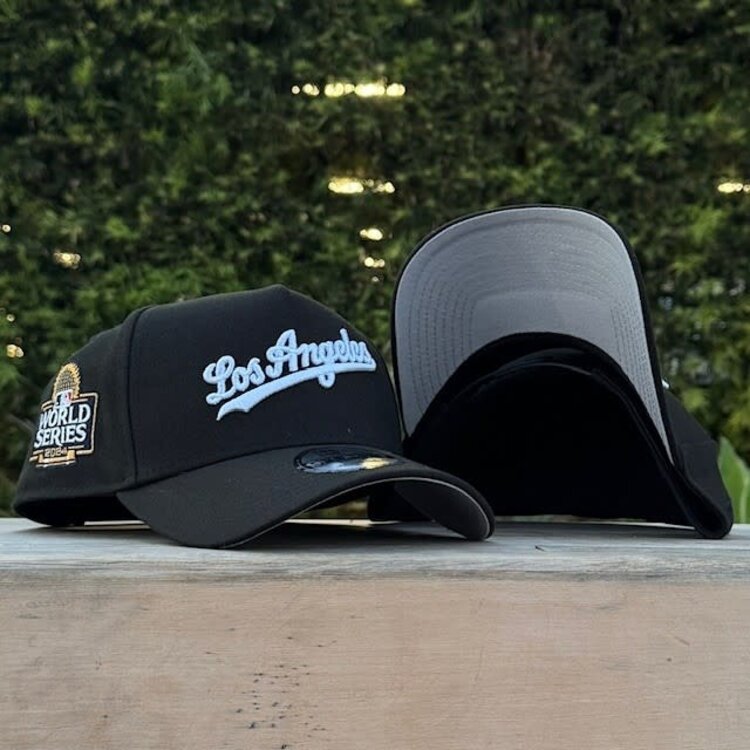 New Era Los Angeles Script Black White 2024 World Series SP 940 AF