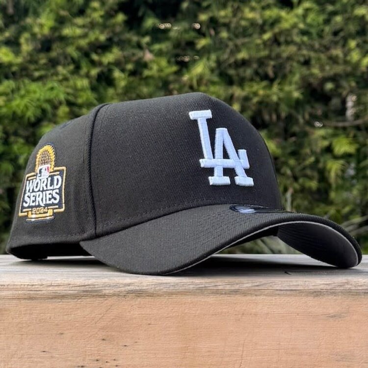 New Era LA Dodgers Black White 2024 World Series SP 940AF