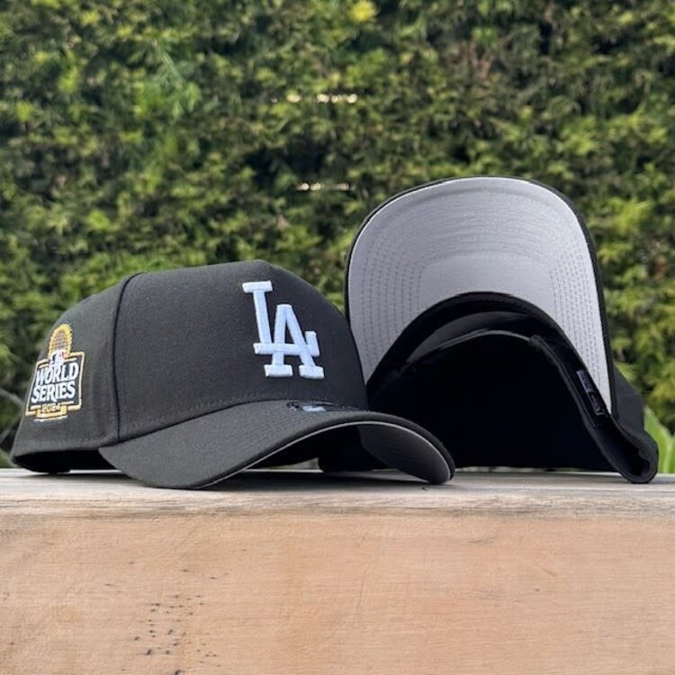 New Era LA Dodgers Black White 2024 World Series SP 940AF