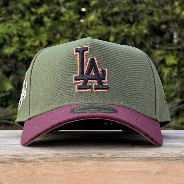 New Era LA Army/Maroon Metallic Copper OL Viva SP 940 A-Frame