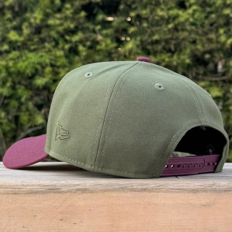 New Era LA Army/Maroon Metallic Copper OL Viva SP 940 A-Frame