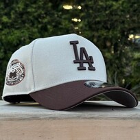 New Era LA Dodgers Stone/Dark Brown 1963 World Series 940 A-Frame