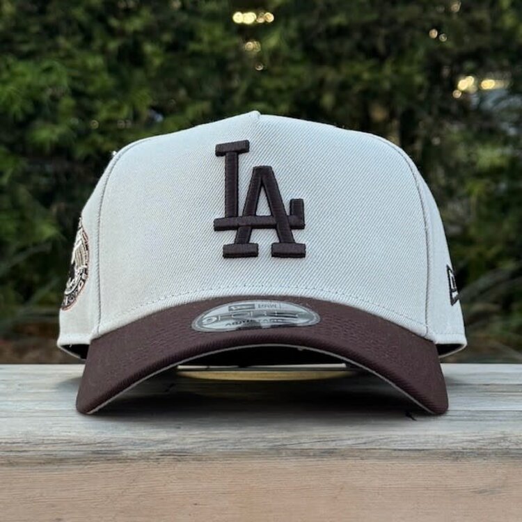 New Era LA Dodgers Stone/Dark Brown 1963 World Series 940 A-Frame