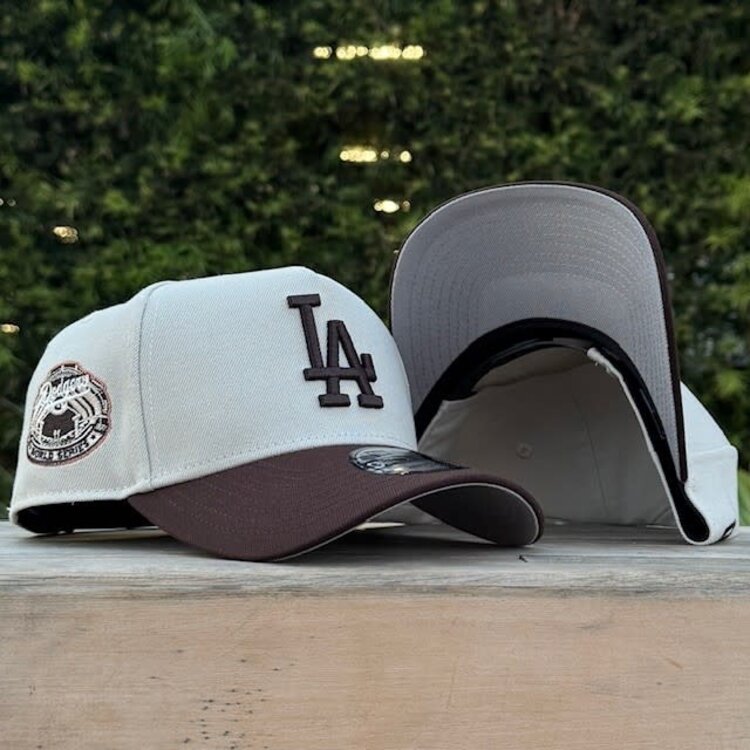 New Era LA Dodgers Stone/Dark Brown 1963 World Series 940 A-Frame