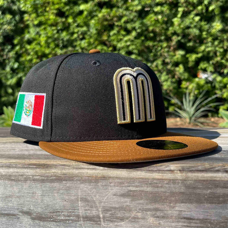 New Era Mexico "M" Black/Peanut