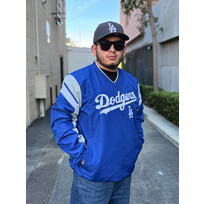 G-III LA Dodgers Men's G-III Royal Double Coverage V-Neck Pullover