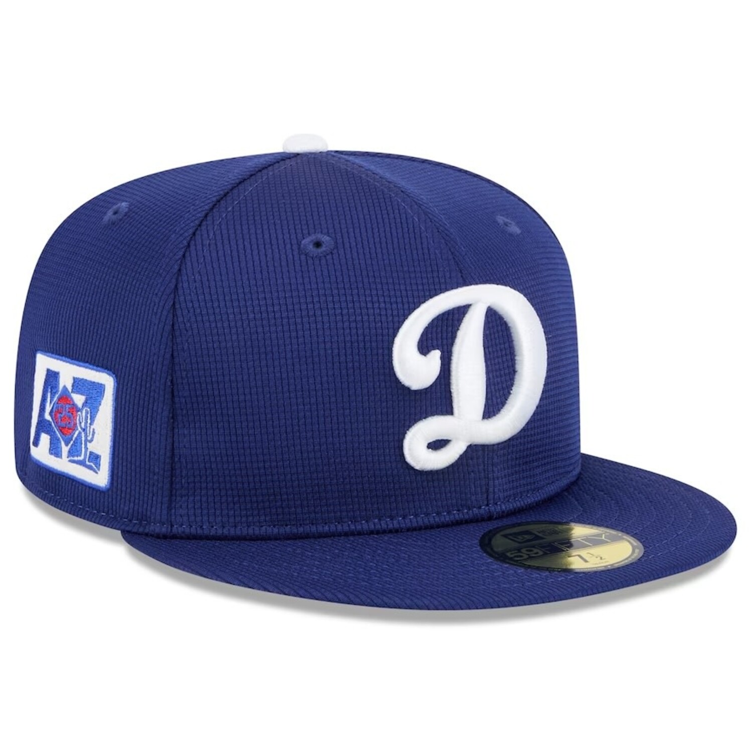 LA Dodgers D MLB 2025 On Field Spring Training Fitted - The