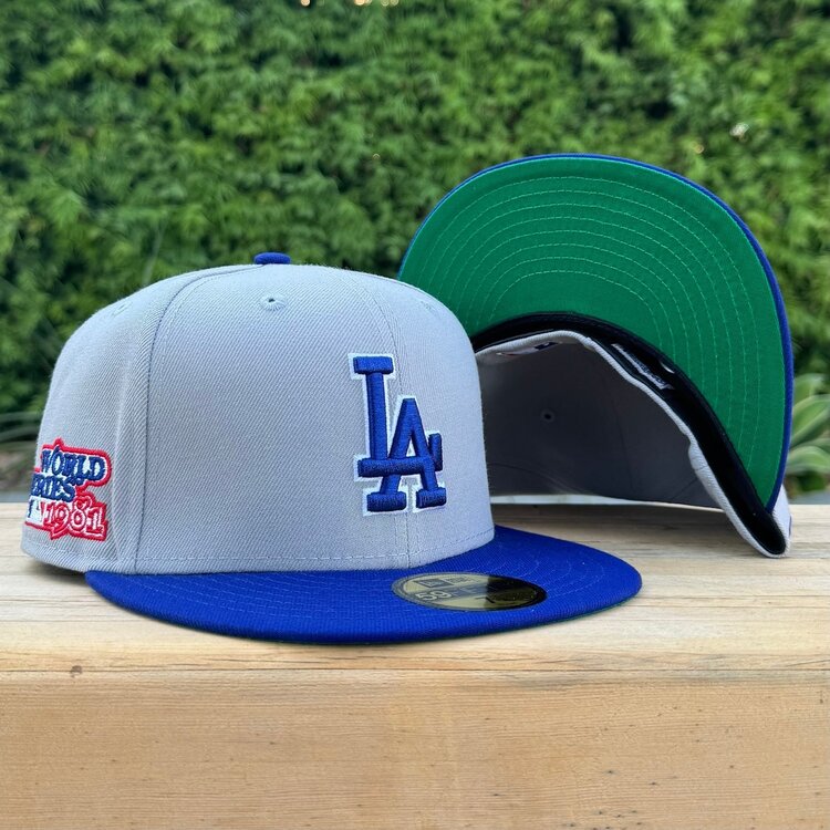 New Era LA Dodgers Gray/Royal 1981 WS Green UV