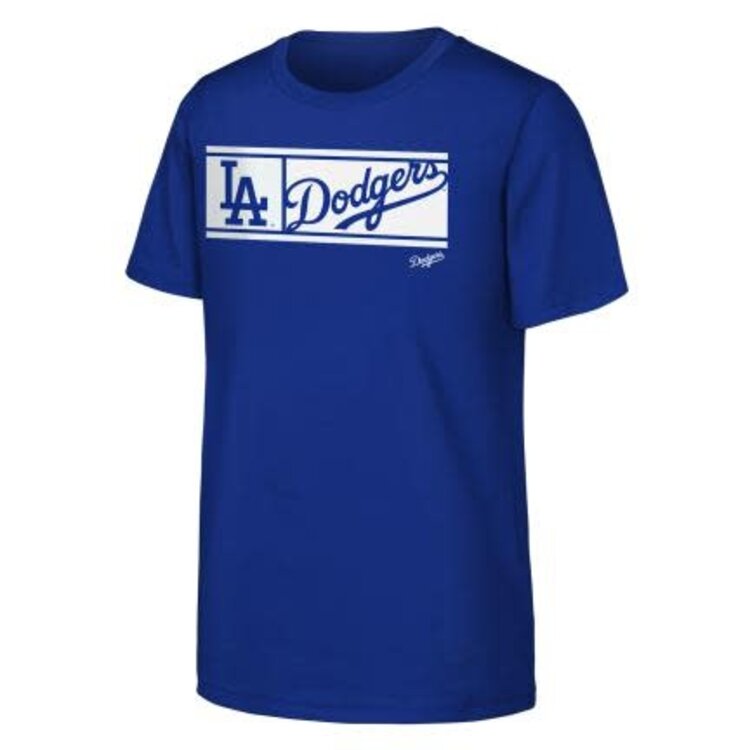 Outerstuff LA Dodgers Youth Homerun Derby Short Sleeve Tee