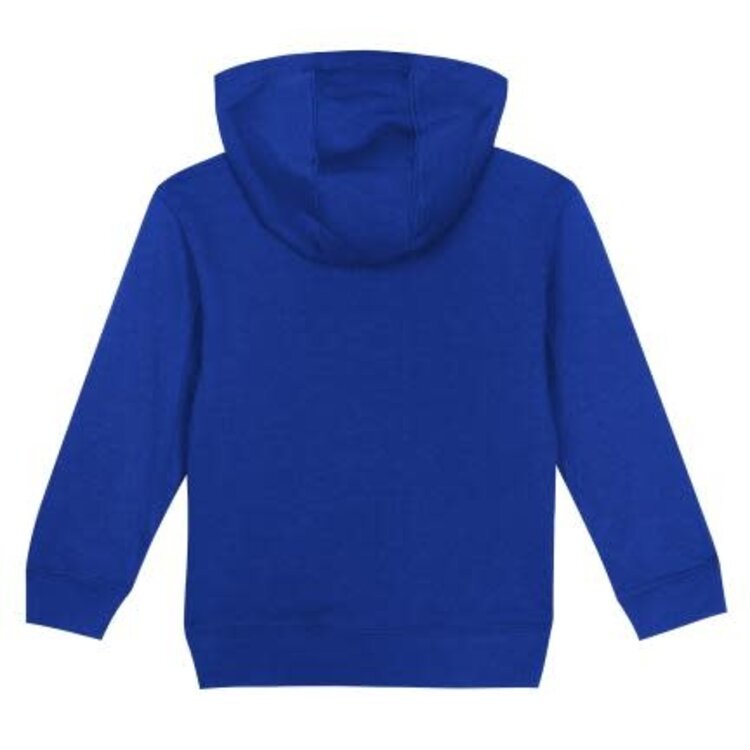 MLB LA Dodgers Preschool Wordmark Fullzip Hoodie Blue