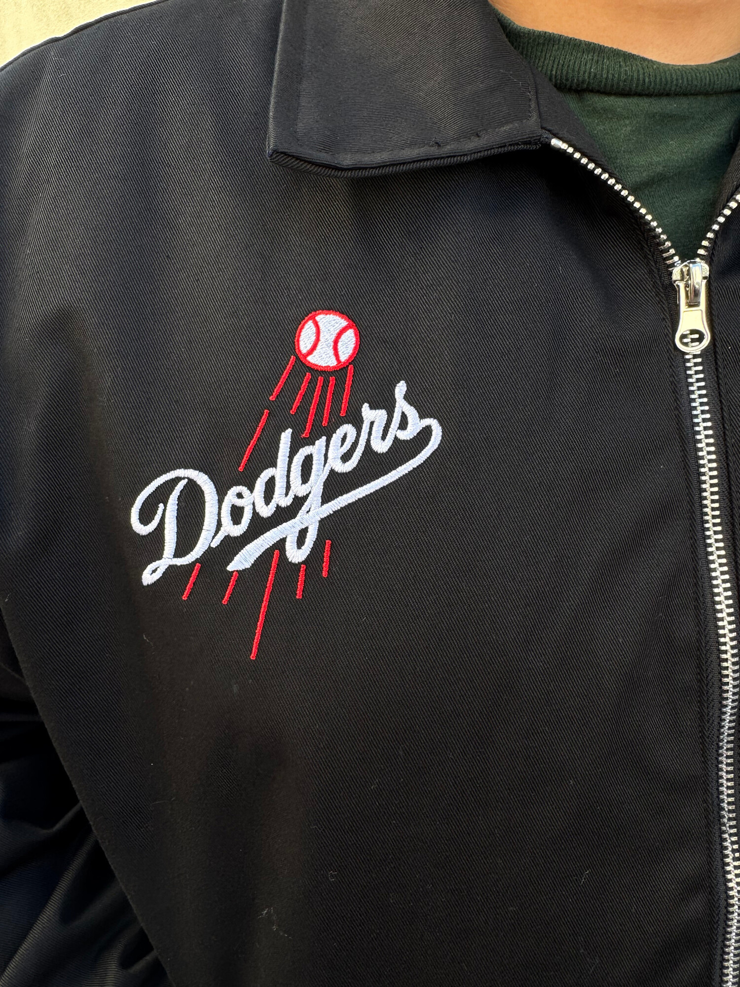 LA 2024 World Series Champs Black Workman Jacket - The Locker Room