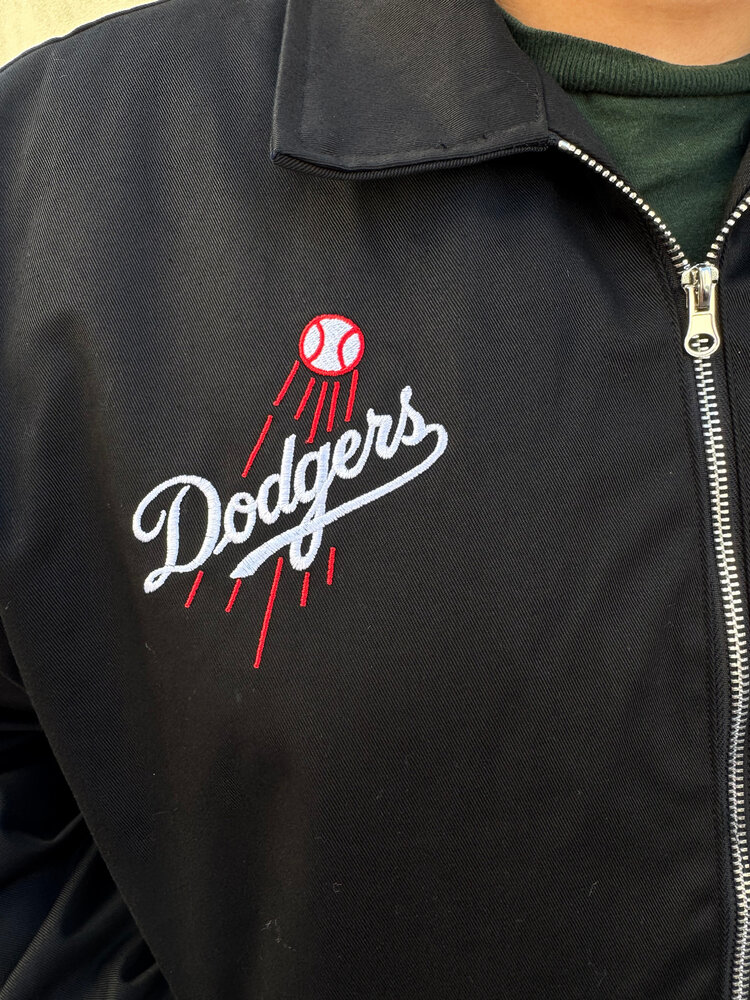 JH Design LA 2024 World Series Champs Black Workman Jacket