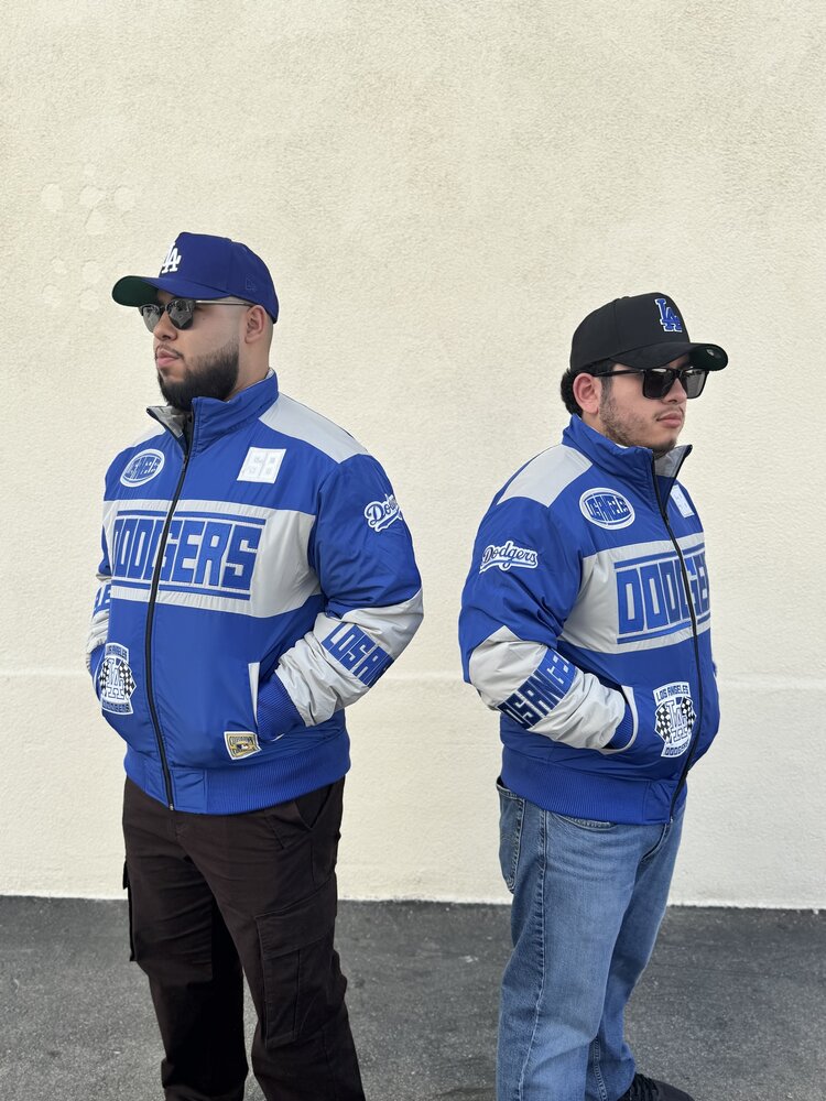 Mitchell and Ness LA Dodgers M&N Speedway Nylon Varsity Jacket