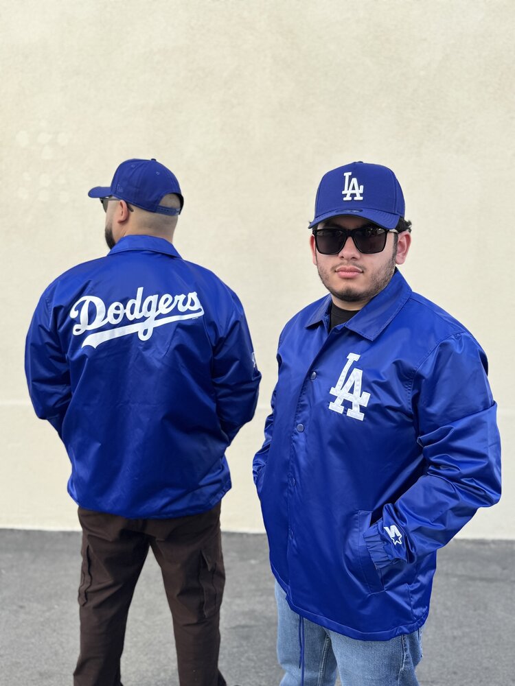 Starter LA Dodgers Men's Starter Point Man Coach Jacket Royal