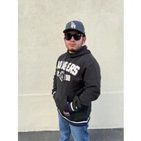 New Era LA Dodgers NE Men's Throwback Black MLB 1958 Pullover Hoodie