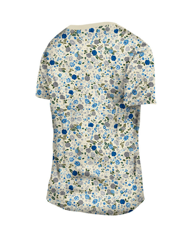 New Era LA Dodgers NE Women's Glam Cream Floral Scoop