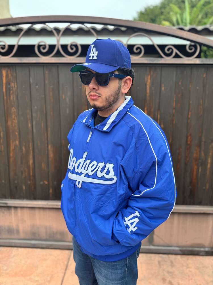 Mitchell and Ness LA Dodgers Men's 2005 Dugout Jacket Royal