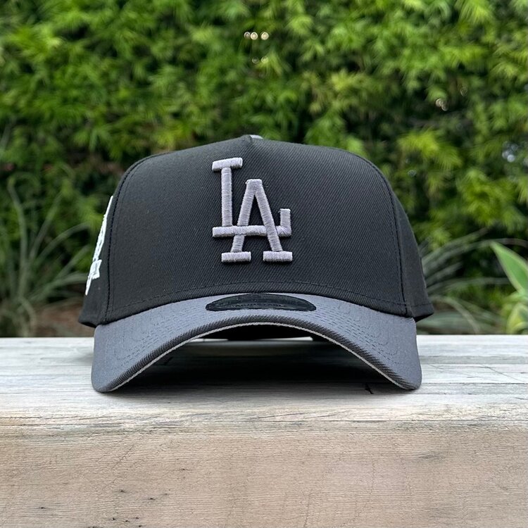New Era LA Black/Graphite 2024 World Series Champions 940 A-Frame