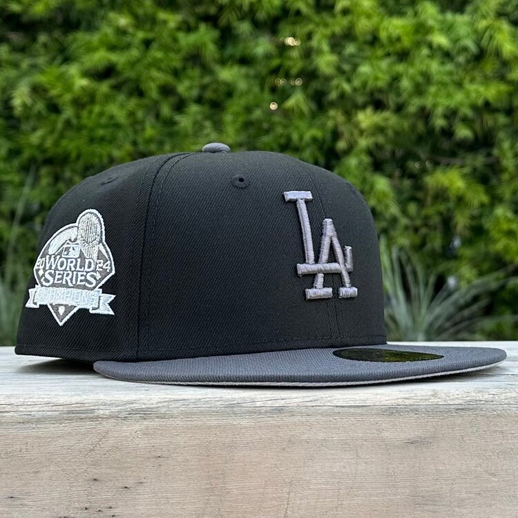 New Era LA Black/Graphite 2024 World Series Champions