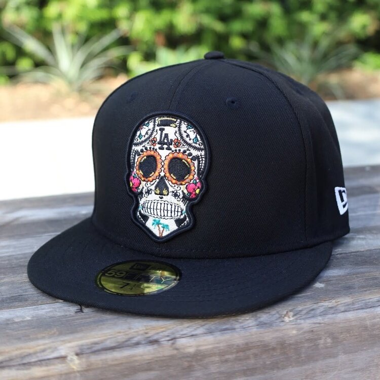 New Era LA Black Sugar Skull
