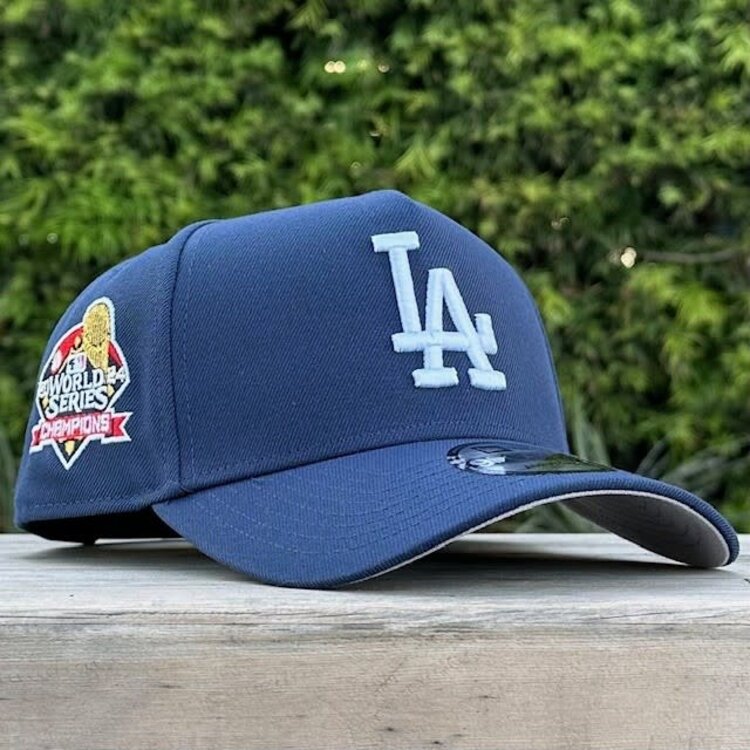 New Era LA Light Navy 2024 World Series Champions 940 A-Frame
