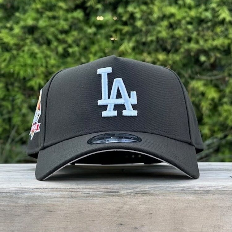New Era LA Black White 2024 World Series Champions 940 A-Frame