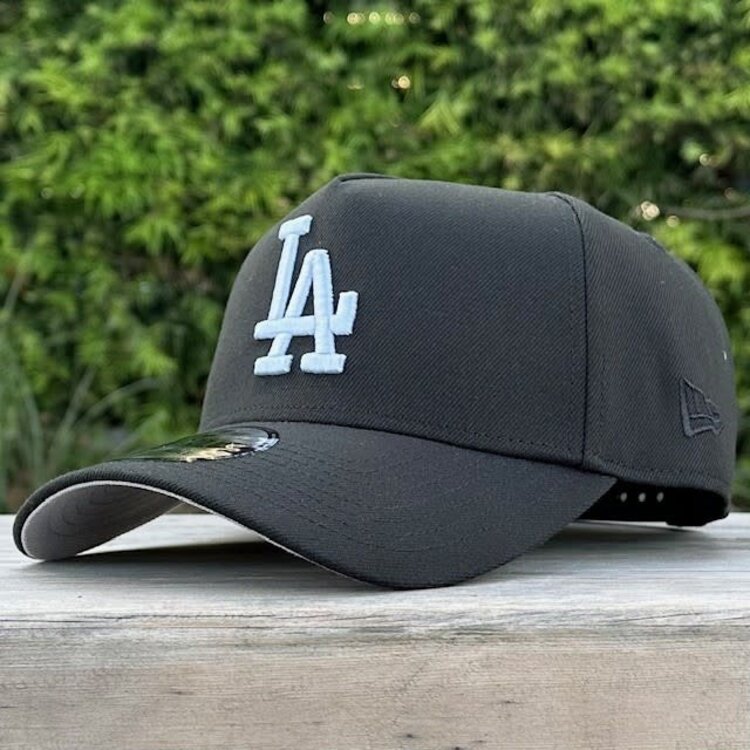 New Era LA Black White 2024 World Series Champions 940 A-Frame