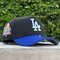 New Era LA Black/Royal 2024 World Series Champions 940 A-Frame