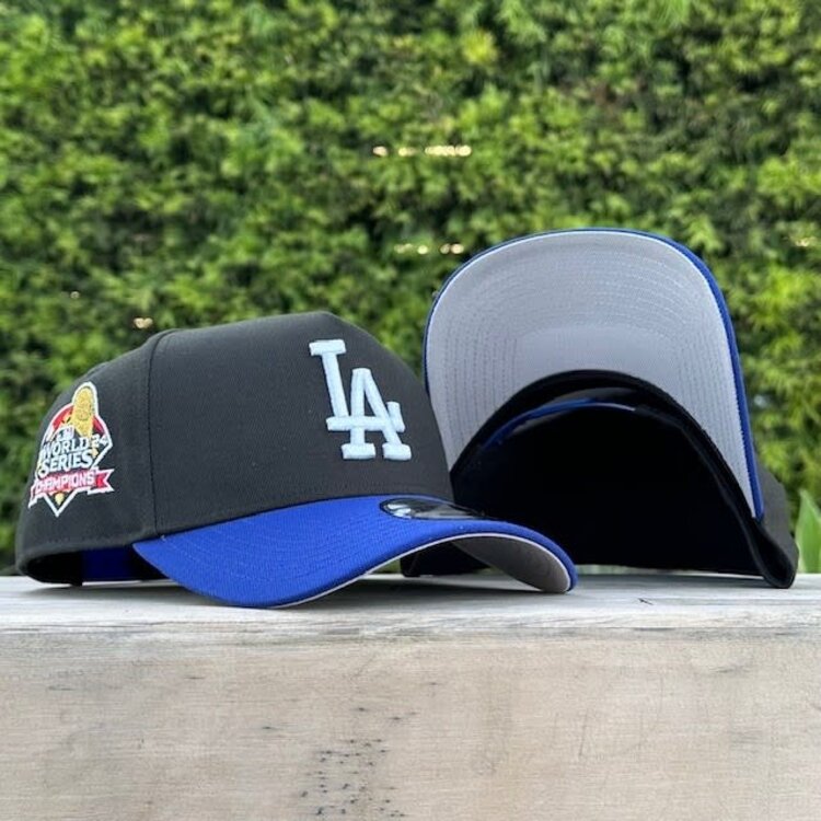 New Era LA Black/Royal 2024 World Series Champions 940 A-Frame