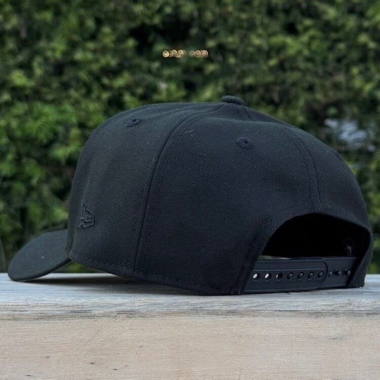 New Era Dodgers Wordmark Black Silver 2024 World Series Champs 940AF