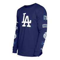 New Era LA Dodgers NE Men's Game Day Royal LA Logo Long Sleeve Tee