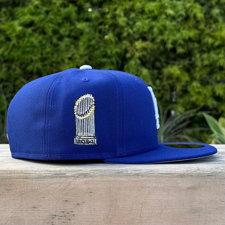 New Era LA Royal 2024 World Series Trophy Gray UV