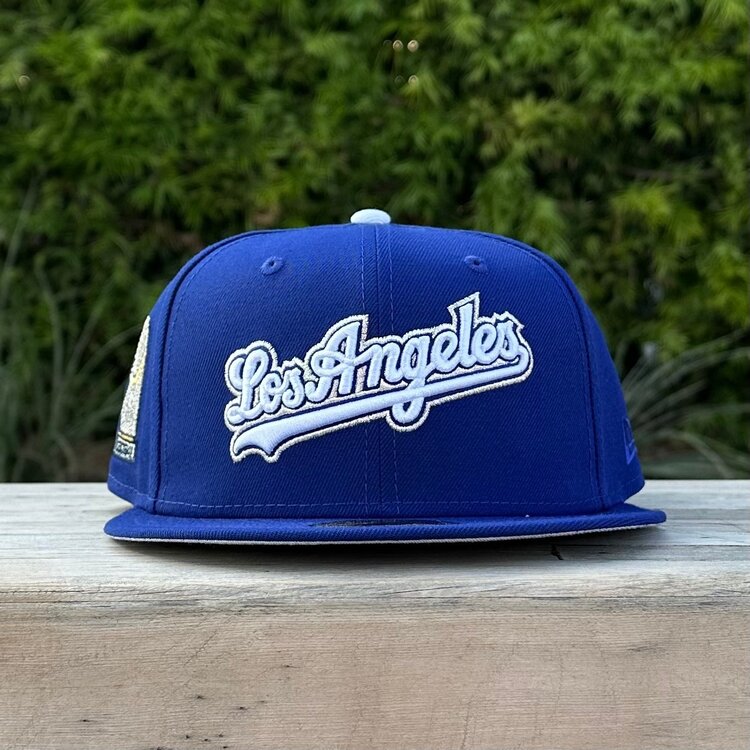 New Era LA Script Royal 2024 World Series Trophy Gray UV